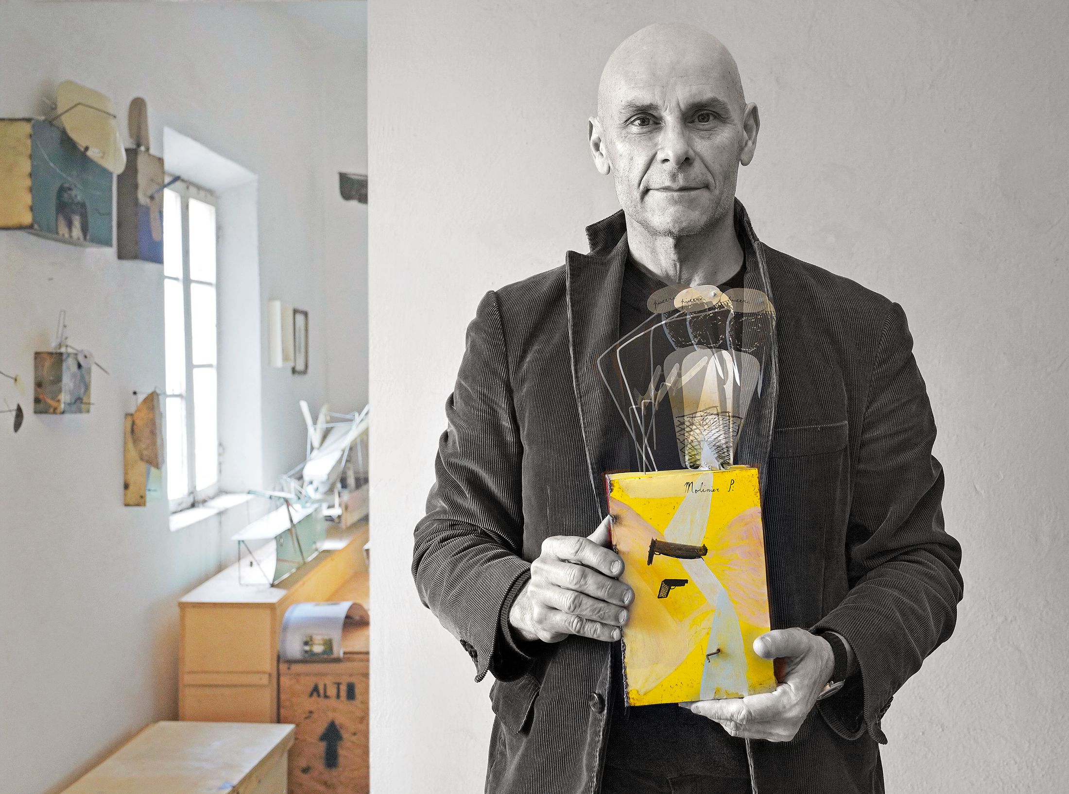 In studio. La scena del contemporaneo: quattro artisti per l'obiettivo di Mario Cresci — 3