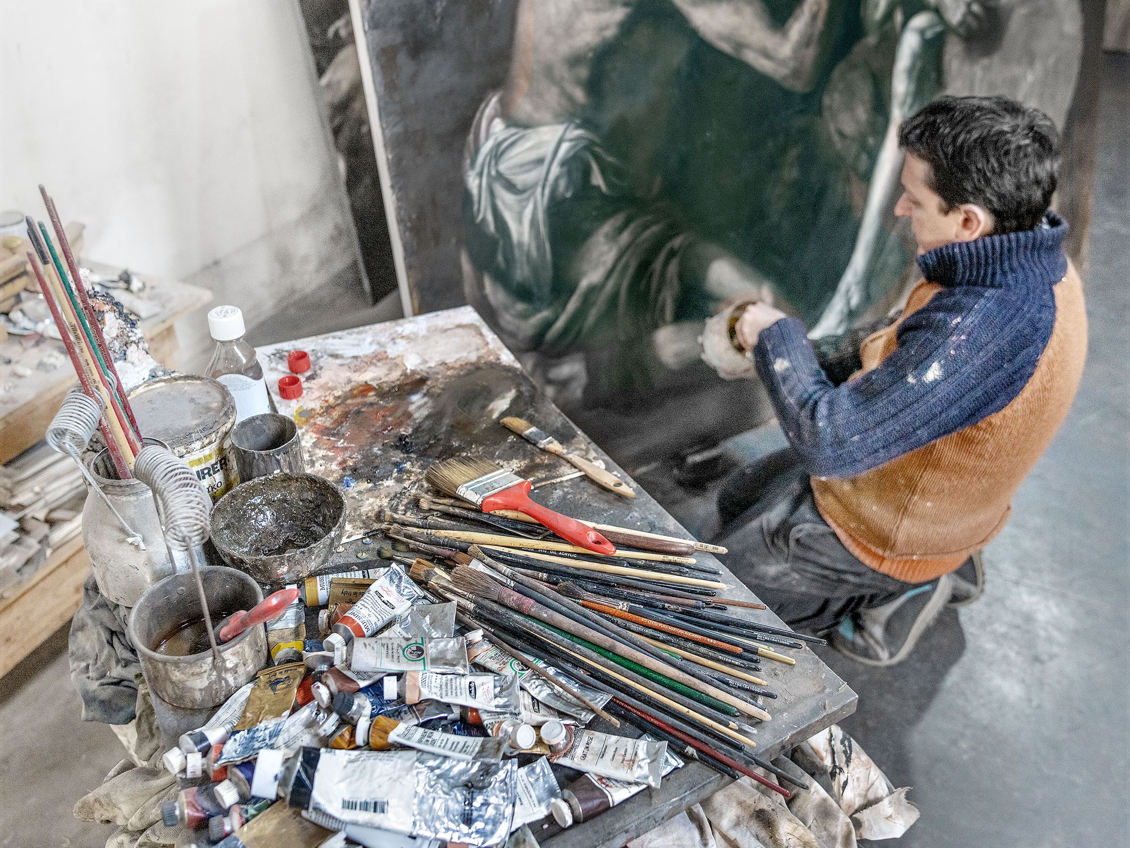 In studio. La scena del contemporaneo: quattro artisti per l'obiettivo di Mario Cresci — 4