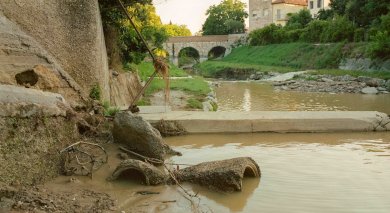 Immagini di un’alluvione
